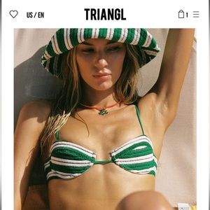 TRIANGL - Mika Dunna Bikini Set - NWOT